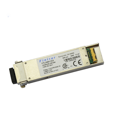 FTLX8511D3 Finisar Transceptor óptico 850nm 10.5G 300m SR 10GBASR-SR/SW XFP