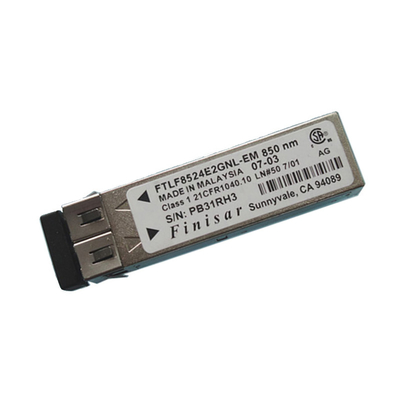 FTLF8524E2GNL-EM Finisar Transceptor de fibra óptica 850nm 4.25Gb 550M