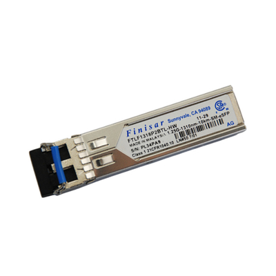 Sfp FTLF1318P2BTL-HW módulo de transceptor óptico Finisar 1.25G 1310nm 10KM cable de parche de fibra óptica
