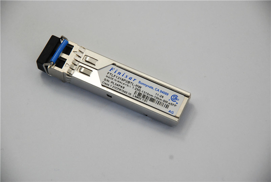 Sfp FTLF1318P2BTL-HW módulo de transceptor óptico Finisar 1.25G 1310nm 10KM cable de parche de fibra óptica