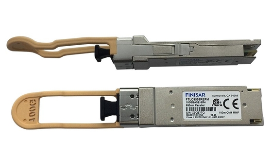 Transceptor óptico de 100m paralelo MMF 100G QSFP28 de origen Finisar FTLC9558REPM