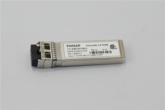 Modulo de transceptor óptico FTLX8571D3BCL 10Gb/s 850nm Multimode Datacom SFP+