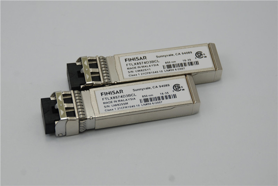 Modulo de transceptor óptico FTLX8571D3BCL 10Gb/s 850nm Multimode Datacom SFP+