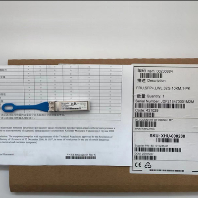 Modulo de fibra óptica SFP + de 10 km con conector FC