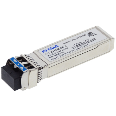 FTLX1475D3BCL-FC original de Finisar, compatible con la normativa RoHS-6 10Gb/S 10km 1310nm SMF Datacom Transceptor SFP+