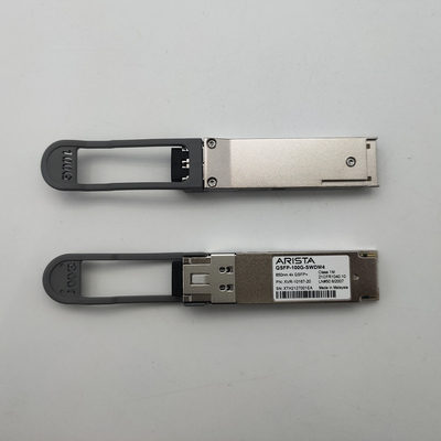 Transceptor MMF duplex de Arista QSFP-100G-SWDM4 original de 850nm 100m 70m/OM3 100m/OM4