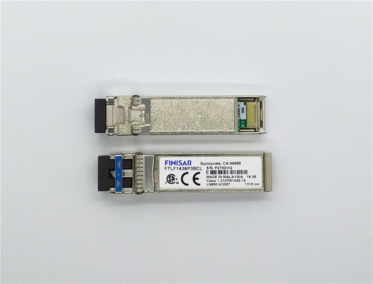 Modulo FTLF1436P3BCL original de Finisar Modulo duplex SMF 1310nm Banda 25.78 Gb/S Modulo de transceptor LC