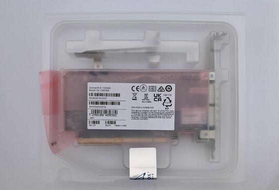 Mellanox MCX516A-CCAT ConnectX-5 EN 100GbE Dual-Port QSFP28 PCIe3.0 X 16 Tarjeta de interfaz con conectividad de fibra 4G