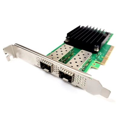 Tarjeta de interfaz de red de doble puerto Mellanox MCX515A-GCAT 50G ConnectX-5 EN Adapter SFP Wireless USB Cableado Externo PCIe Computadora