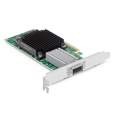 MCX515A-CCAT Mellanox ConnectX-5 100GbE Adaptador de red EN PCIe 3.0 X16 de 1 puerto QSFP28 para plataformas de almacenamiento en la nube