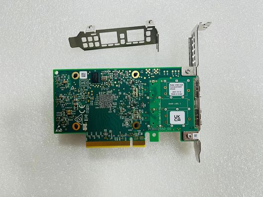 NVIDIA MCX621202AC-ADAT Tarjeta de adaptador inalámbrico servidor interno 25GbE doble puerto SFP28 PCI Express 4.0 X16