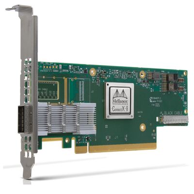NVIDIA Connect-6 VPI Serie MCX654106A-HCAT Tarjeta de interfaz de red Ethernet PCIe 3.0x16 Puerto doble 200Gb/s Servidor QSFP56