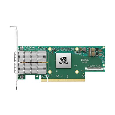 Precio al por mayor MCX653105A-HDAL ConnectX-6 VPI Tarjeta adaptadora de red HDR IB 200Gb/s y 200GbE de un solo puerto QSFP56 PCIe4.0 x16