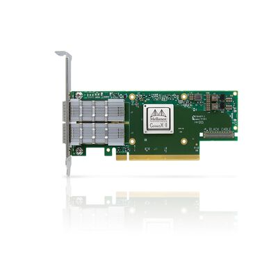 Precio al por mayor MCX653105A-HDAL ConnectX-6 VPI Tarjeta adaptadora de red HDR IB 200Gb/s y 200GbE de un solo puerto QSFP56 PCIe4.0 x16
