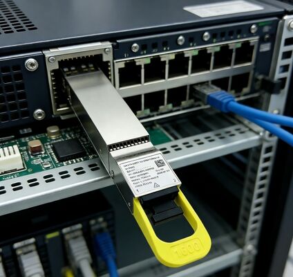 MMS4A00 1600Gbps 2xDR4 Dos puertos OSFP 2xMPO 1310nm Transceptor de modo único 500M módulos ópticos