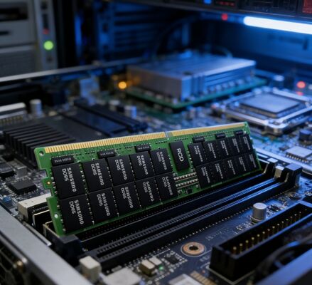 Samsung M321R8GA0PB0-CWMXJ 64GB DDR5 5600MHz PC5-44800 2Rx4 ECC Registered RDIMM 1.1V Memoria RAM para Servidor