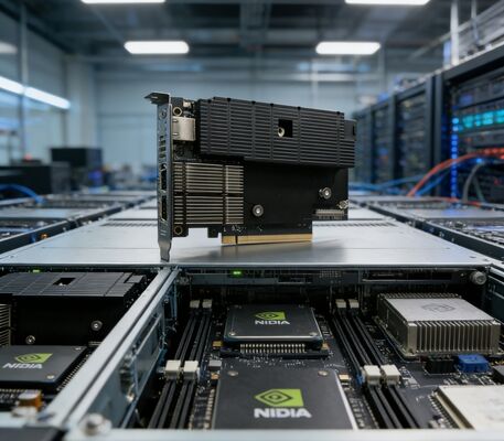 NVIDIA BlueField-3 B3240 900-9D3B6-00CN-AB0 DPU 16 núcleos de brazo 32GB DDR5 2x400GbE QSFP112 PCIe Gen5 x16 FHHL Unidad de procesamiento de datos de enfriamiento pasivo