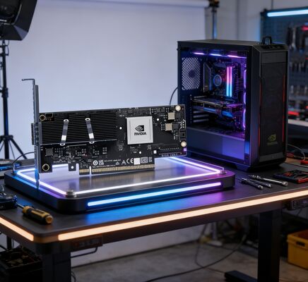 NVIDIA C8220 ConnectX‐8 SuperNIC 200GbE/400GbE NDR200 InfiniBand PCIe 6.0 Tarjeta de red QSFP112