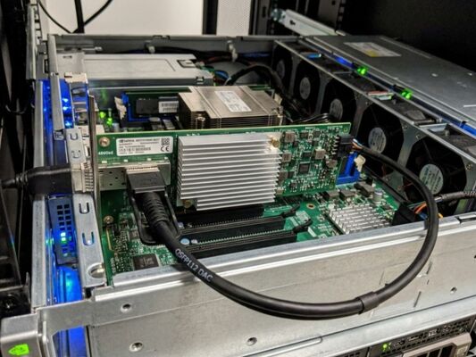 NVIDIA MCX75310AAS-NEAT 800G Ethernet InfiniBand Adaptador de tarjeta de red de ancho de banda ultra baja latencia para centro de datos