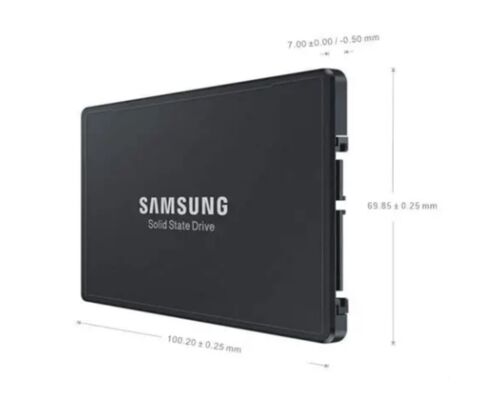 Samsung PM9A3 7.68TB PCIe 4.0 NVMe Enterprise SSD con 6900MB/s Factor de forma U.2