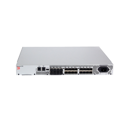 Interruptor SAN montado en bastidor del interruptor 32G SFP+ 1U del almacenamiento del canal de fibra del Brocade G610