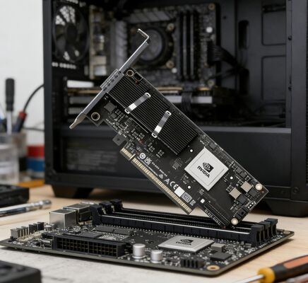 Adaptador de red NVIDIA ConnectX-8 C8220 SuperNIC Dual QSFP112 200GbE NDR200 VPI PCIe 5.0 x16