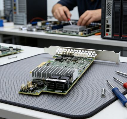 LSI 9361-8i MegaRAID SAS RAID Controller 8 puertos 12Gb/s PCIe 3.0 x8 Tarjeta de almacenamiento SFF8643