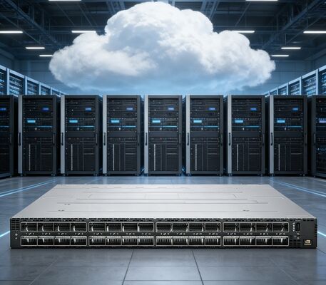 Switch InfiniBand Quantum-2 NDR 400Gb/s de 64 puertos NVIDIA MQM9790-NS2R