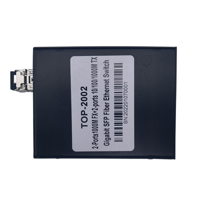 el 1000M 1 convertidor de los medios de Gigabit Ethernet de la fibra del puerto RJ45