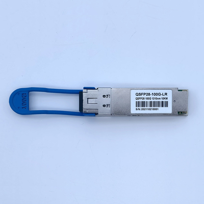Tarifa de datos dual del módulo de receptor de la fibra óptica de QSFP28 OTU4 100Gbps 112Gbps LWDM4 EL 10KM LR4 SMF