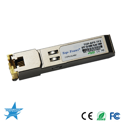 conector ROHS del transmisor-receptor Rj45 de SFP del cobre 10/100Base del 100m