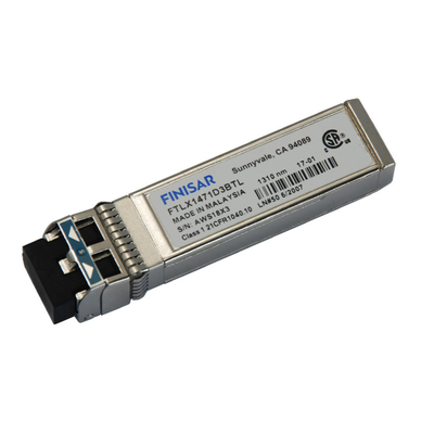 Transmisor-receptor óptico del solo modo del módulo 10G SFP de Finisar FTLX1471D3BTL Iindustrial