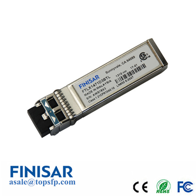 Transmisor-receptor óptico del solo modo del módulo 10G SFP de Finisar FTLX1471D3BTL Iindustrial