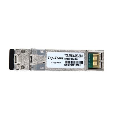 Módulo LC dual los 40KM SMF 25GBASE-ER de WAN 25G SFP28 de la nube