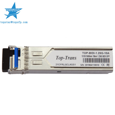 transmisor-receptor de Ethernet 10G del módulo el 10KM de 1490nm 1310nm 1.25G Bidi Sfp