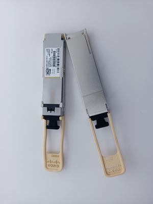 Módulo óptico QSFP-100G-SR4-S de TAA 100GBase-SR4 QSFP28 el 100m Cisco