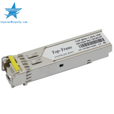 el 10Km 1,25 módulos de la fibra con varios modos de funcionamiento del transmisor-receptor 1550nm 1310nm de G SFP