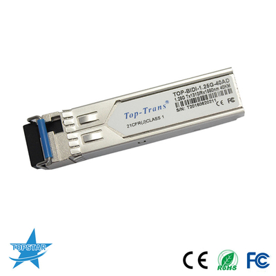 transmisor-receptor del módulo 1.25G los 40KM SMF de 1310nm 1490nm BIDI Sfp