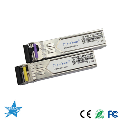 módulo óptico del transmisor-receptor 1.25G Bidi SFP de 1310/1550nm el 120KM SFP