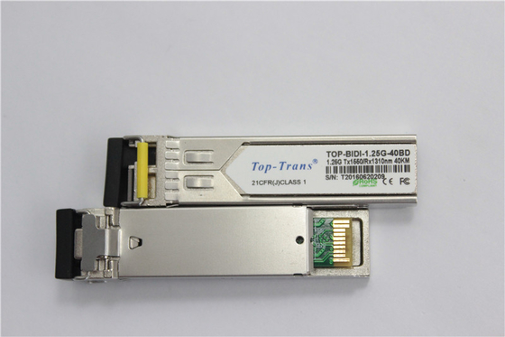 transmisor-receptor bidireccional 1.25Gbps Tx1490nm Rx1310nm de los 40km SFP