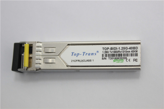 transmisor-receptor bidireccional 1.25Gbps Tx1490nm Rx1310nm de los 40km SFP