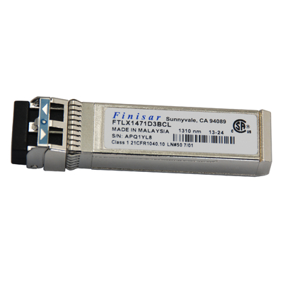 Módulo óptico original de Finisar FTLX1471D3BCL 10G SFP+ el 10km