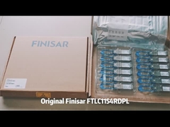 Módulo óptico original del transmisor-receptor de Finisar FTLC1154RDPL el 10km 100GBASE-LR4 QSFP28